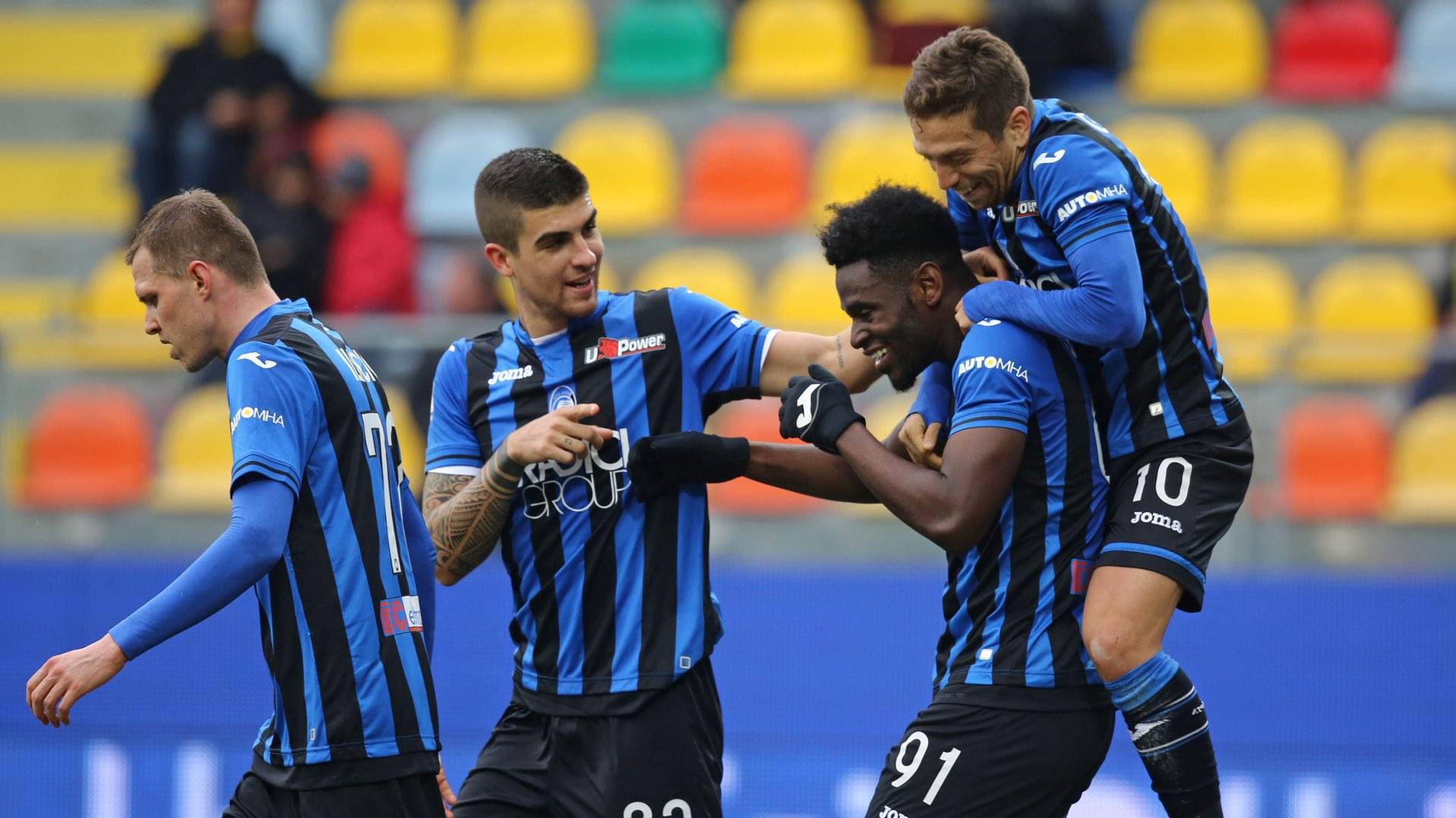 亚特兰大客场取胜，追逐意甲冠军梦