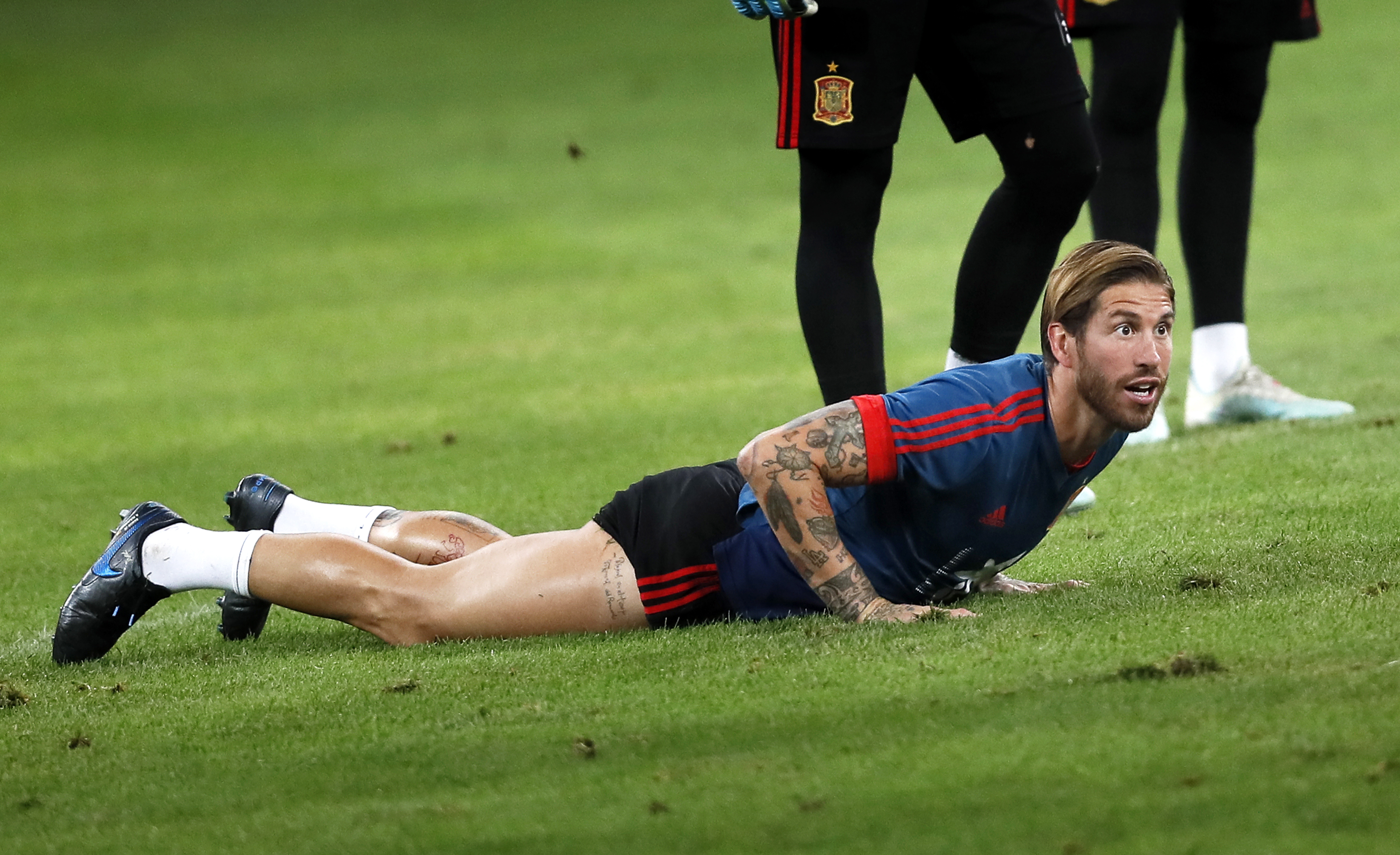 -哥斯达黎加队备战欧预赛，追逐成功