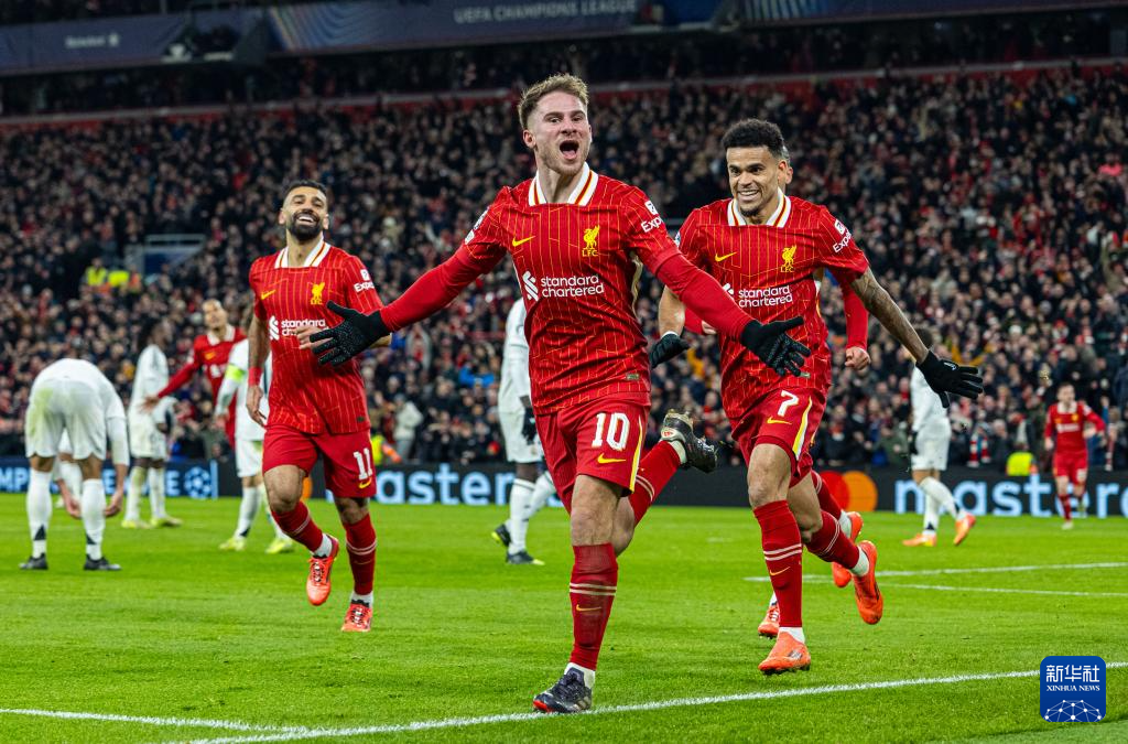 利物浦大胜拜仁，晋级欧冠半决赛